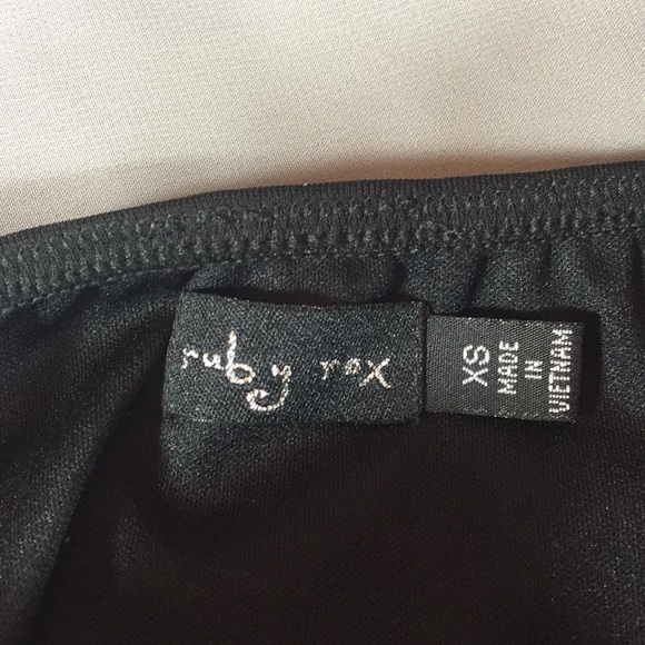 Ruby Rox Little Black Party Dress size XS - Picture 5 of 5